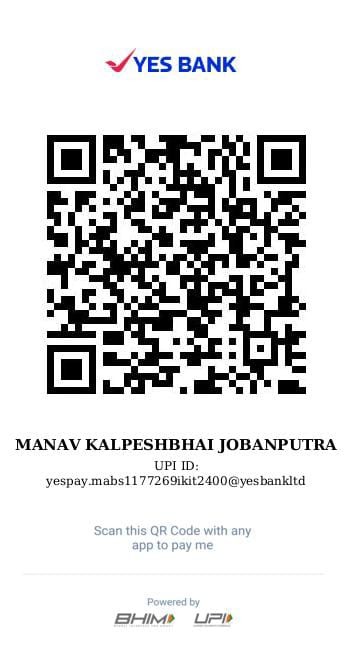 Yes Bank UPI Payment QR Code
